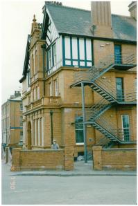 Photograph of the exterior of the Working Class Movement Library in 1990